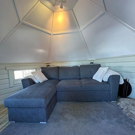 Villa Camp Caroli Hobbit Hut Jukkasjärvi Exterior foto