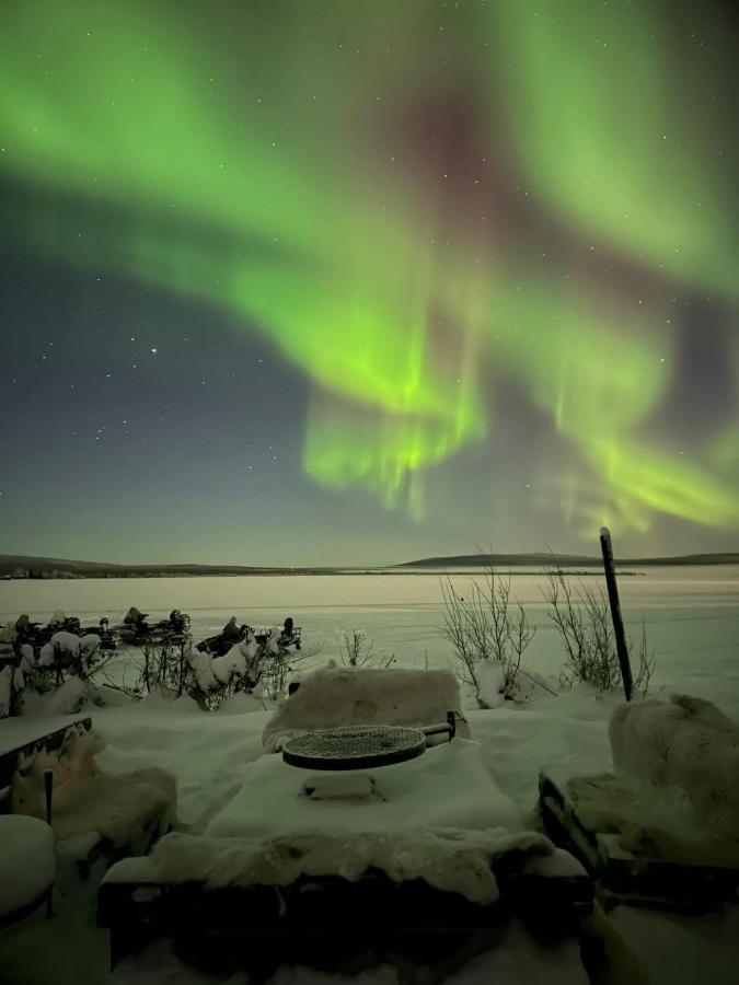 Villa Camp Caroli Hobbit Hut Jukkasjärvi Exterior foto